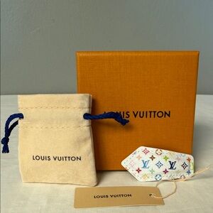 Louis Vuitton x Takashi Murakami LV Multicolor Backstage Hair Clip NWT Box